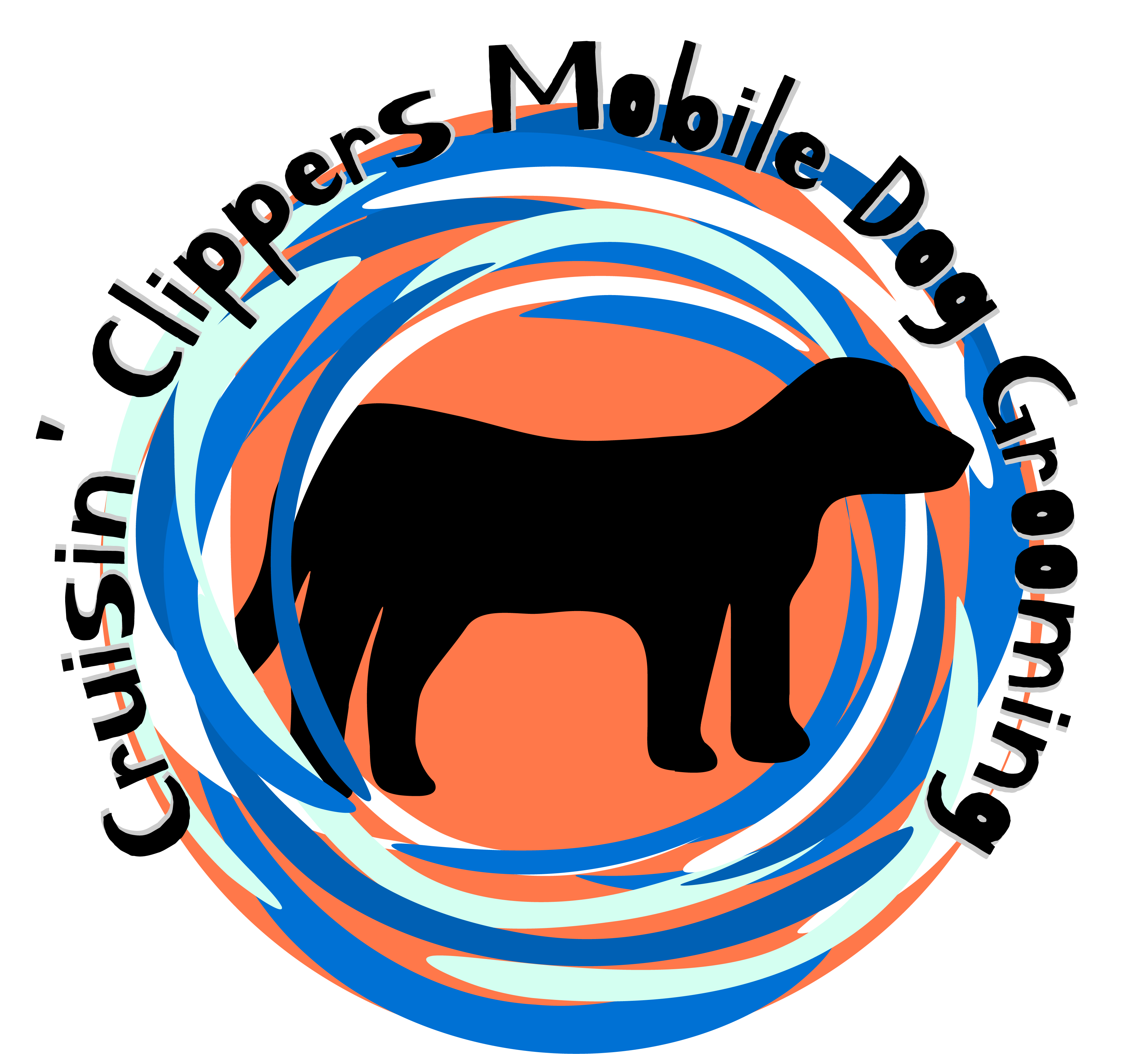 Crusin' Clippers Mobile Dog Grooming logo